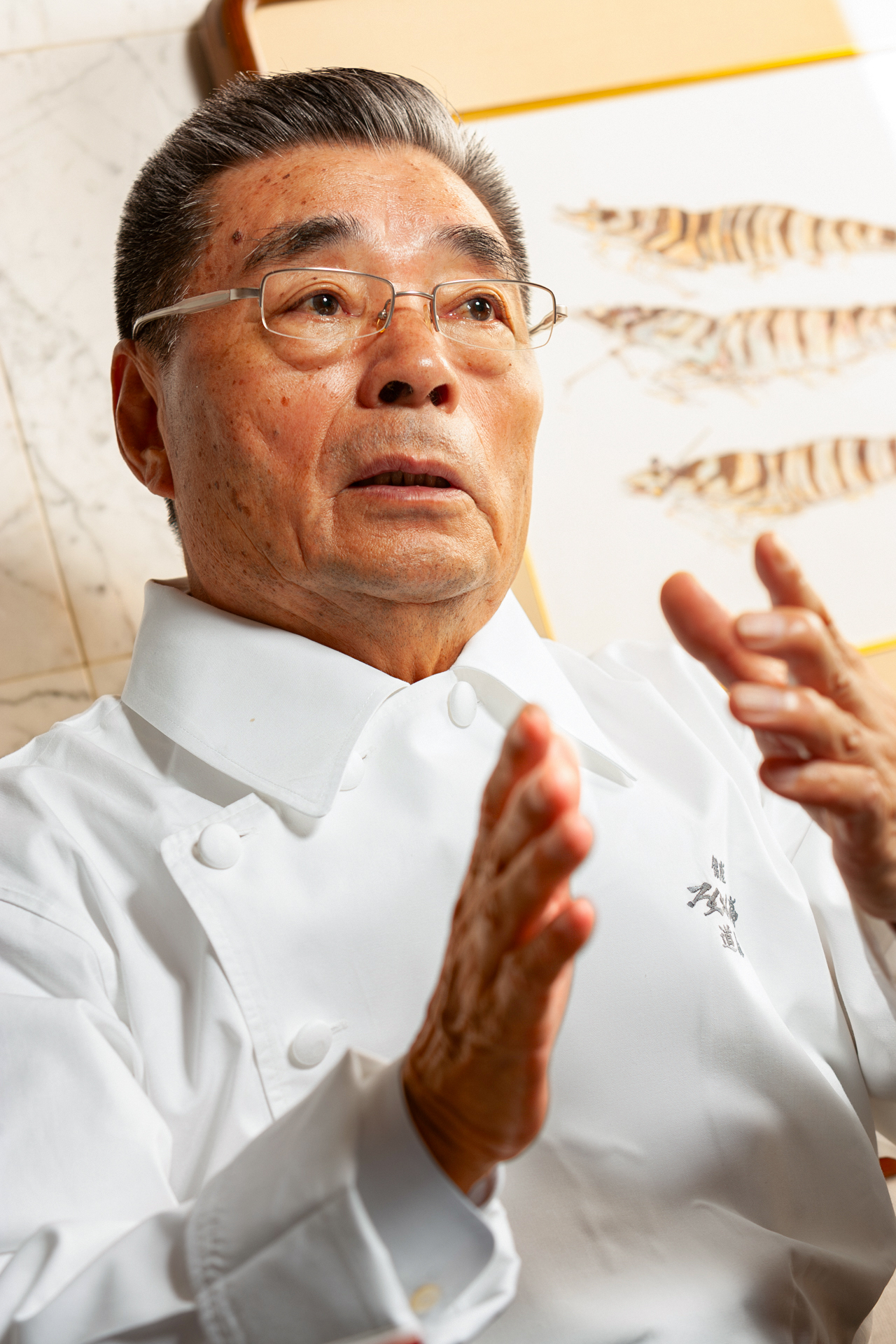 日本料理の料理人 道場六三郎氏 2枚目