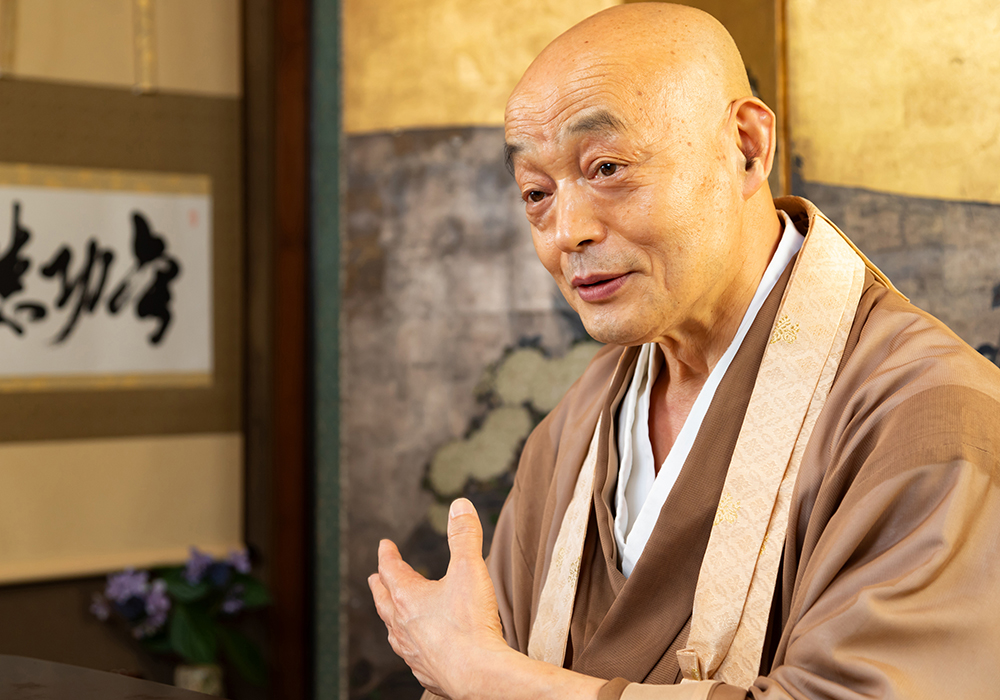 臨済宗妙心寺派管長　山川宗玄老師