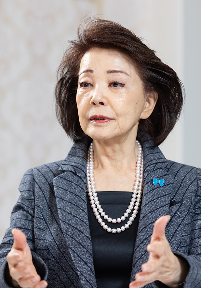 国家基本問題研究所理事長　櫻井よしこ氏