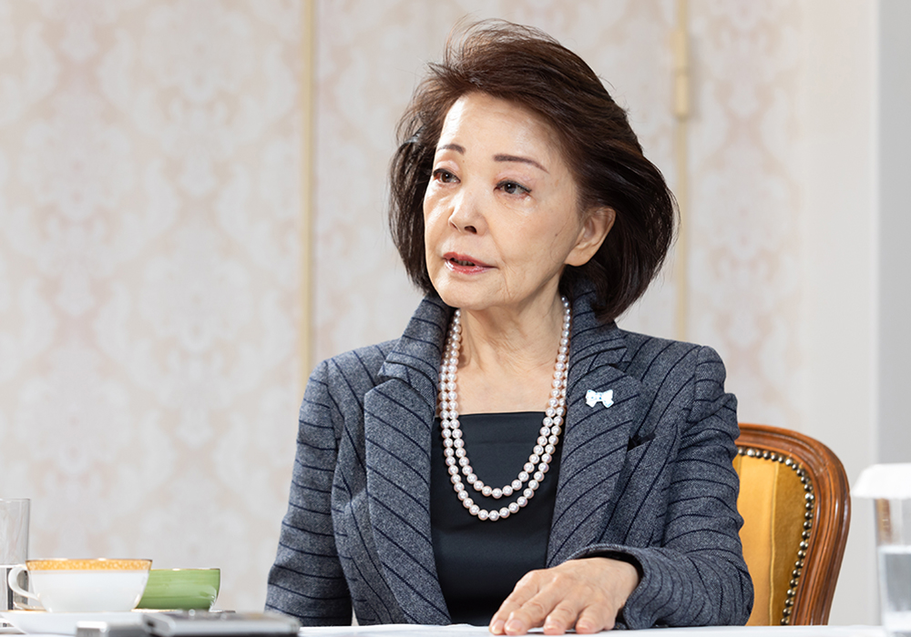 国家基本問題研究所理事長　櫻井よしこ氏