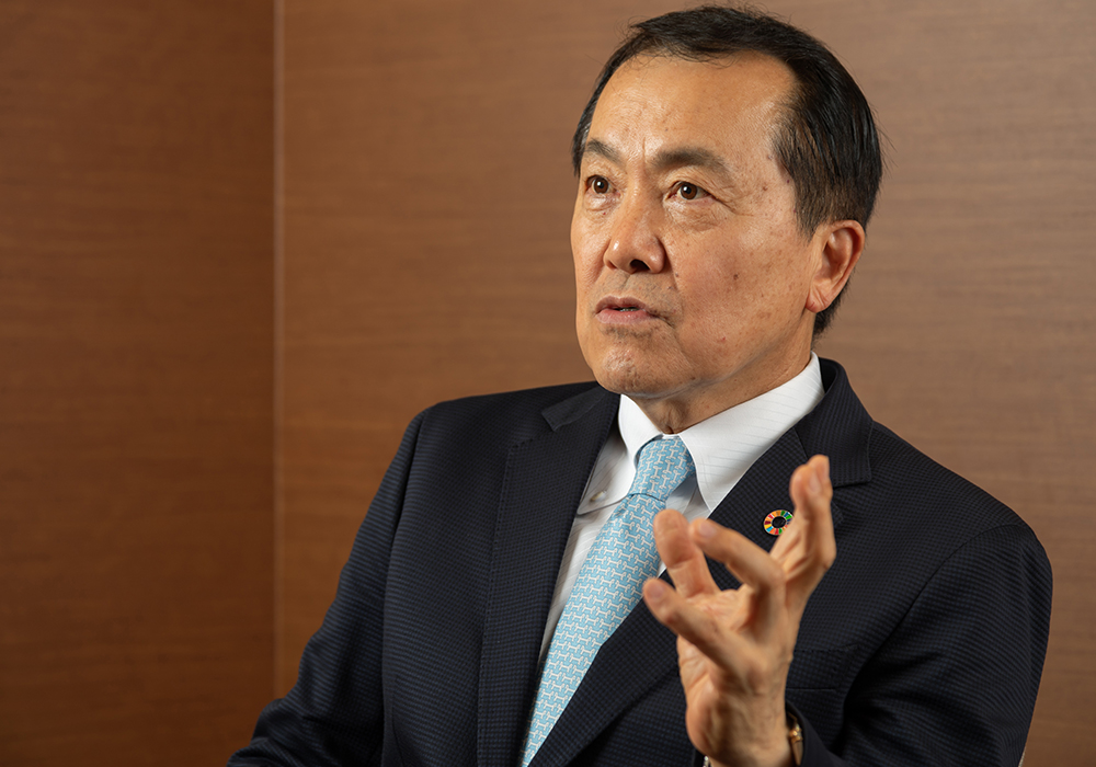 学校法人梅花学園 理事長﻿　小川友次氏