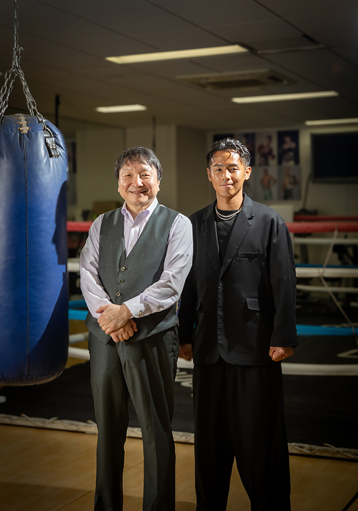 大橋ボクシングジム会長 大橋秀行 氏　プロボクサー WBO世界バンタム級王者 武居由樹 氏　対談